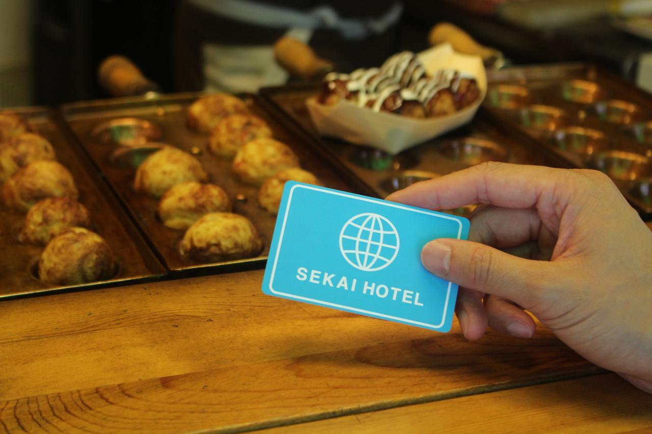 Sekai Hotel Shika Осака Екстер'єр фото
